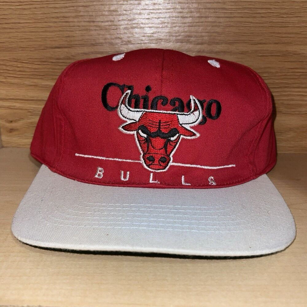 Vintage NOS Chicago Bulls Twins Enterprise Snapback Hat Cap 90s